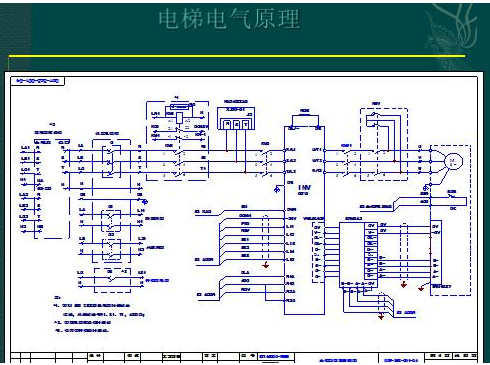 电梯电气原理