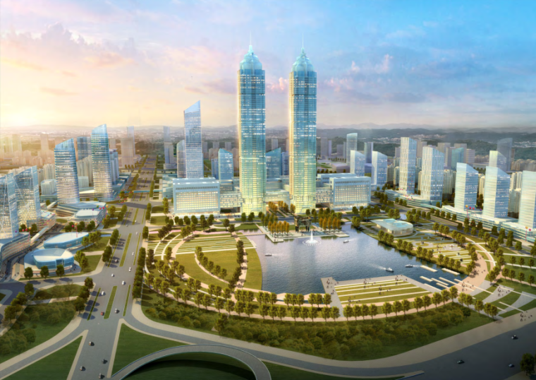 郑州二七运河新区总部经济产业园城市设计方案文本