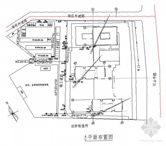 室外双笼电梯防护施工方案资料下载-青岛某商业广场施工组织设计（鲁班奖 32层）