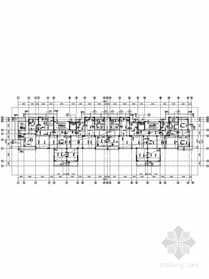 住宅带阁楼施工图资料下载-11层带阁楼框剪住宅结构施工图