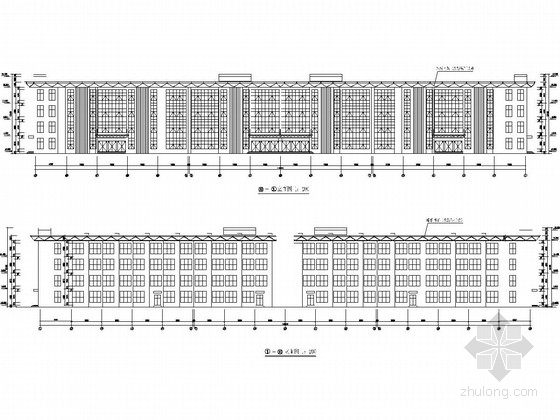 公用型客货汽车站建筑设计资料下载-[陕西]四层钢框架结构餐饮商业中心结构施工图（含建筑图）