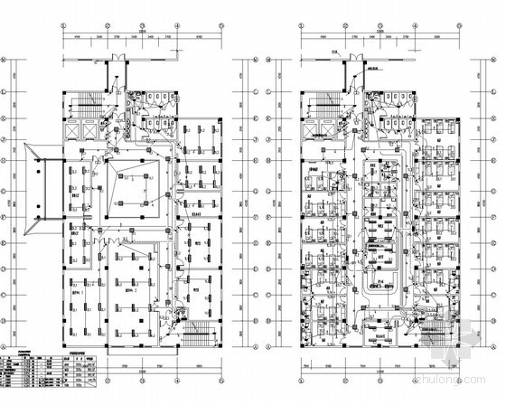 病房楼建筑图纸资料下载-[河南]中医院综合病房楼电气全套施工图（知名院最新）