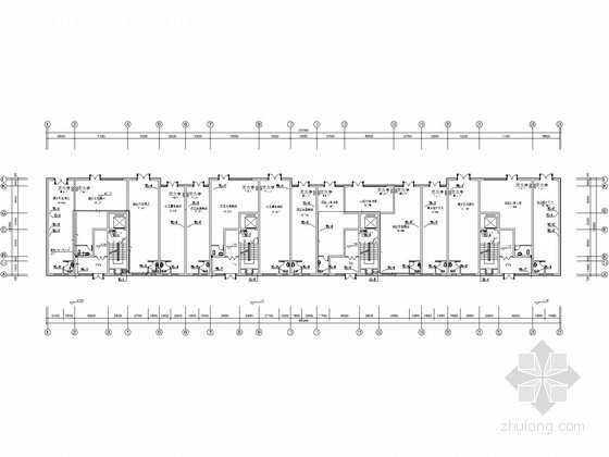 新疆建筑给排水施工图资料下载-[新疆]十一层商住楼给排水及暖通图纸