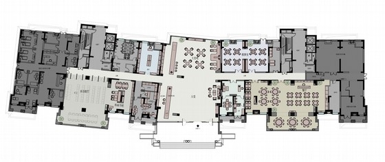 室内专修概念方案资料下载-[原创]现代奢华售楼处室内概念方案