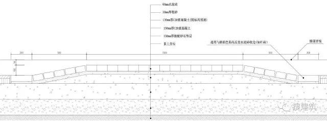 [分享]万科住宅区的道路设计，标准和施工做法！！_43