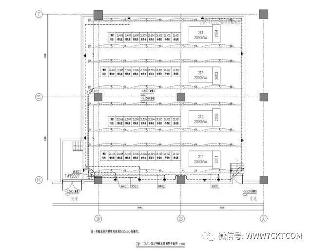 建筑电气设计|常规10kV用户变配电所详图、上进上出、下进下出。_13