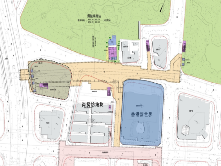 地下三层地铁车站设计图资料下载-[上海]地铁车站项目大临设施施工方案