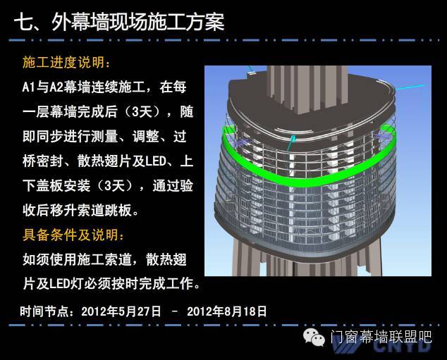 上海中心远大幕墙施工方案汇报，鲁班奖作品非常值得学习！_141