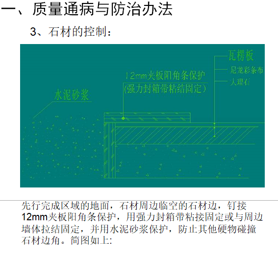 公寓精装修控制要点（图文并茂）-石材的控制