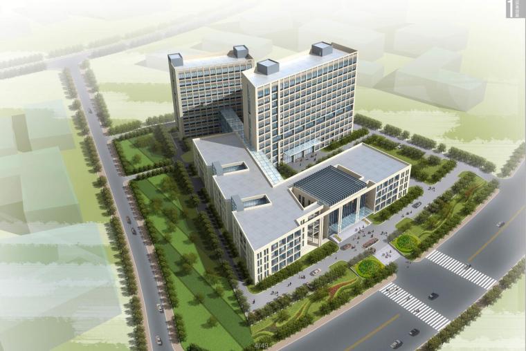 延安市中医医院迁建项目资料下载-   [四川]某中医医院改建项目规划方案设计