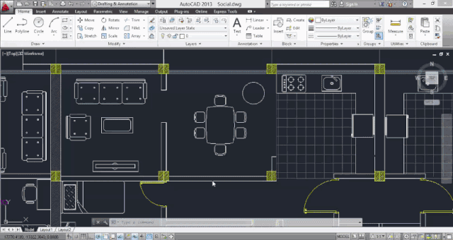 设计师最喜欢的50个CAD命令，简单实用！-4.gif
