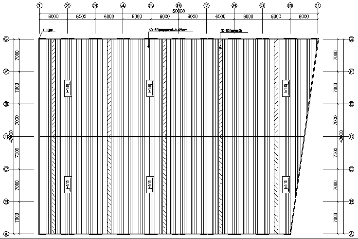 [厦门]天和单跨门式刚架结构工程施工图（CAD,10张）_3