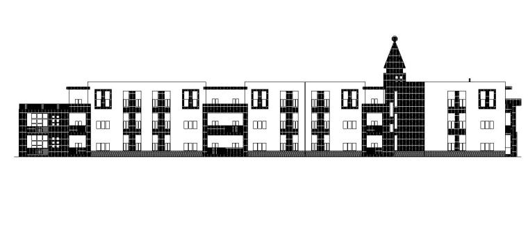 多层框架住宅结构施工图资料下载-[宁夏]多层框架结构幼儿园建筑施工图(含全专业图纸）