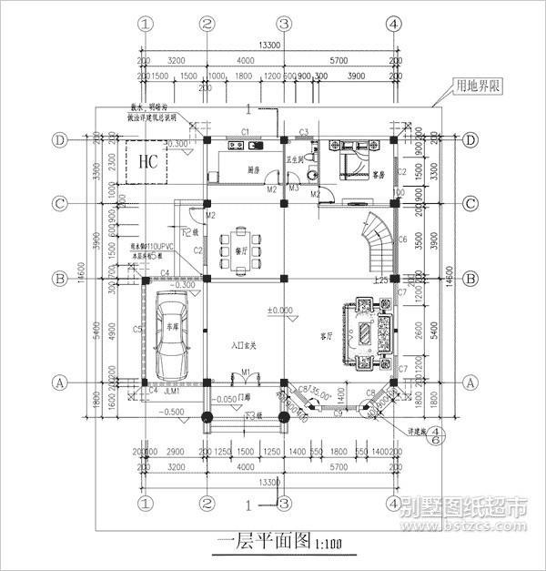 农村建房20万，带车库，附全套图纸！_14