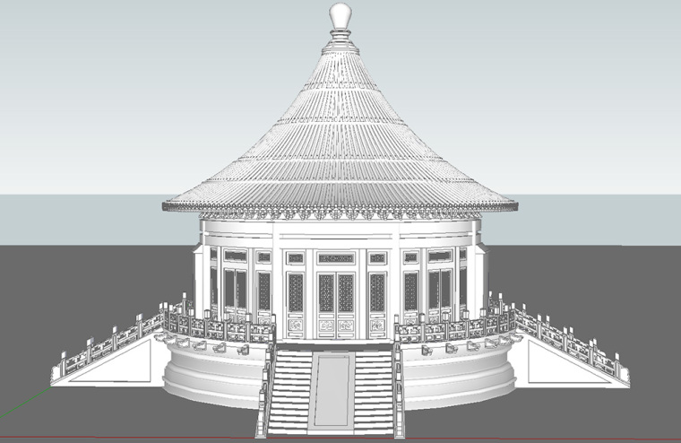 解读古建筑，Sketchup古建模型下载_17