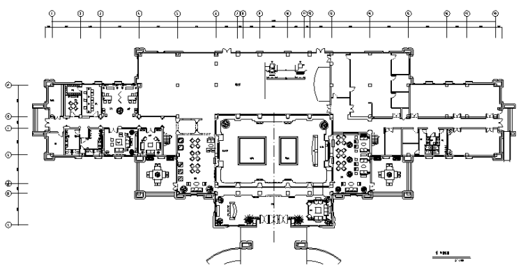 建筑电气施工图识图精讲资料下载-[湖北]武汉大售楼处室内精装修设计施工图（附效果图）