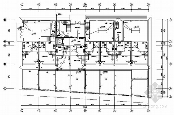 8层bim图纸资料下载-广东某8层商住楼电气施工图纸