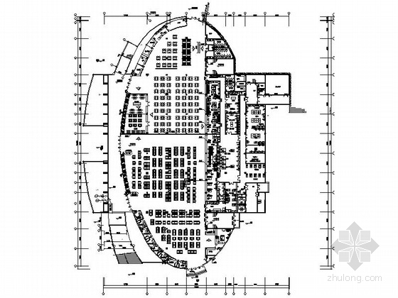 多元化餐厅资料下载-[重庆]国家重点多元化大学高档餐厅装修施工图（含实景）