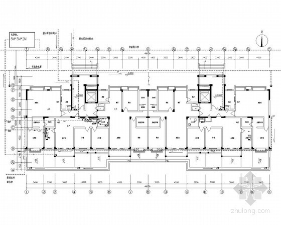 房屋建筑学住宅课程设计资料下载-[湖南]花园小区给排水课程设计（含计算书）