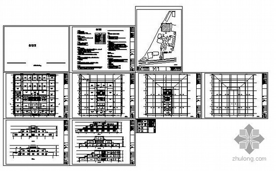 国外艺术中学建筑资料下载-国外某艺术学校初步设计图