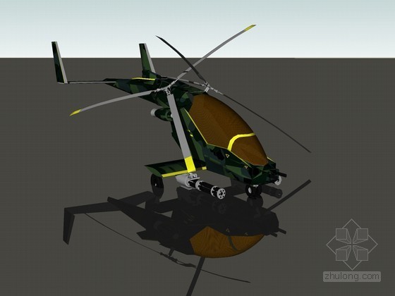 歼20战斗机模型资料下载-战斗机SketchUp模型下载