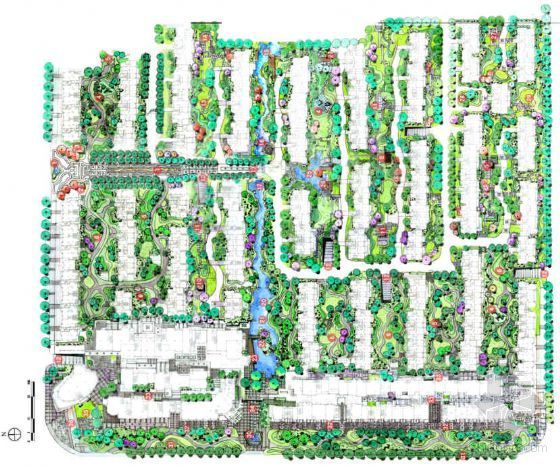 重庆老街改造景观设计资料下载-[江苏常熟]某绿地老街样板段景观设计方案