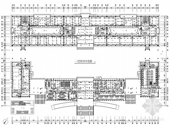 大学教学楼图纸全套资料下载-[南京]大学教学楼强电系统施工图纸