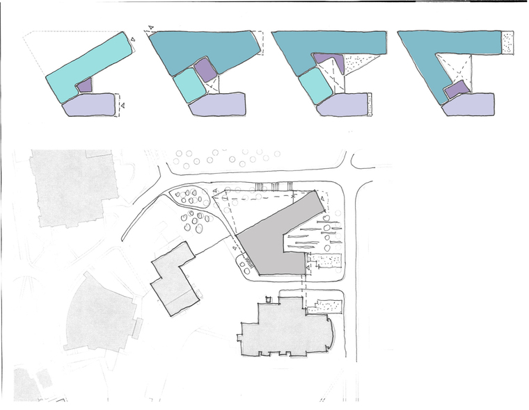 加拿大大学建筑设计鼓励跨学科交流-sketch_option_2