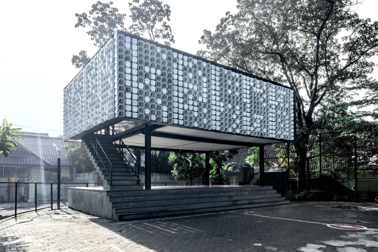 微型建筑资料下载-印尼Bima微型图书馆