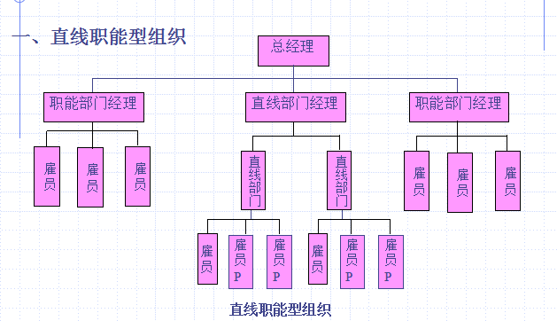 [全国]市政公用项目管理（共89页）-直线职能型组织