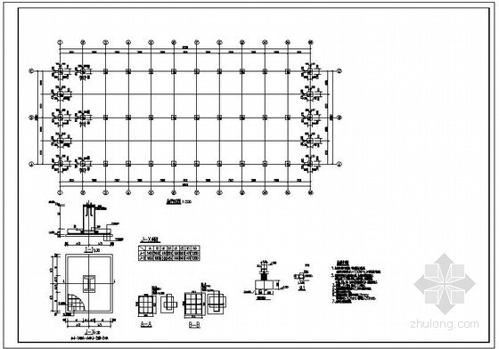 16M门式钢结构资料下载-某门式刚架厂房结构设计图