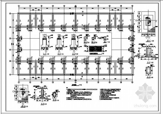 砖混住宅结构设计图资料下载-某6层砖混住宅结构设计图
