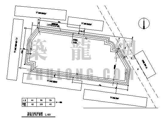 大学生公寓楼设计图资料下载-广东中山某公寓楼基坑支护设计图及计算书