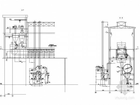 潍坊2020年建筑工程结构类型平方米造价资料下载-100平方米烧结机结构图