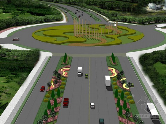 路灯造型cad资料下载-[武汉]城镇道路景观概念设计