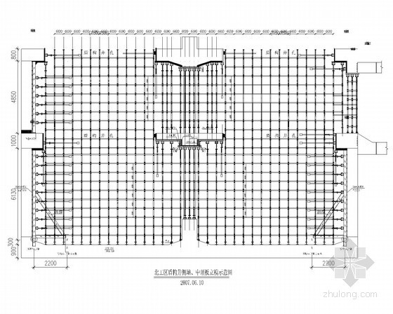 地铁模板设计资料下载-盾构地铁侧墙模板设计及支架搭设设计图