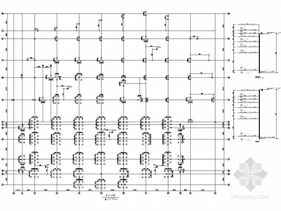 12层框架结构图纸资料下载-[上海]12层框架结构商办楼结构施工图