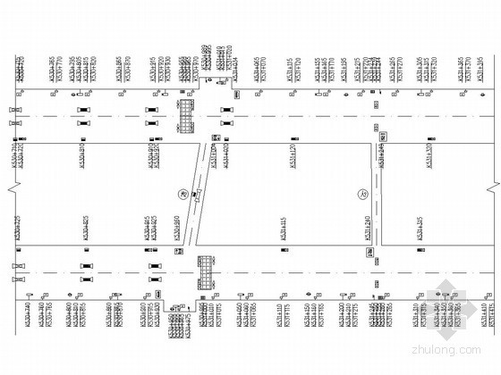 山岭隧道平面图CAD图纸资料下载-隧道设施桩号平面图