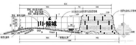 logo墙su模型资料下载-LOGO墙景观详图