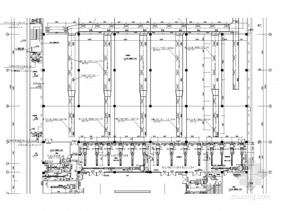 湖南三层办公楼建筑平面图资料下载-[长沙]办公楼空调通风防排烟系统设计施工图