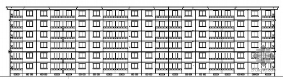 陕西省多层住宅建筑施工图资料下载-[陕西]某六层住宅楼建筑施工图