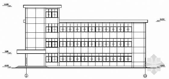 中南电力设计院办公楼资料下载-某三层办公楼建筑结构成套图纸