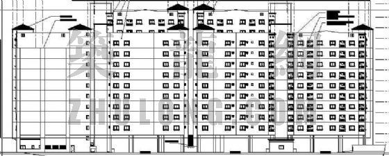 哈尔滨住宅建筑施工图资料下载-卡塔尔多哈市住宅楼建筑施工图