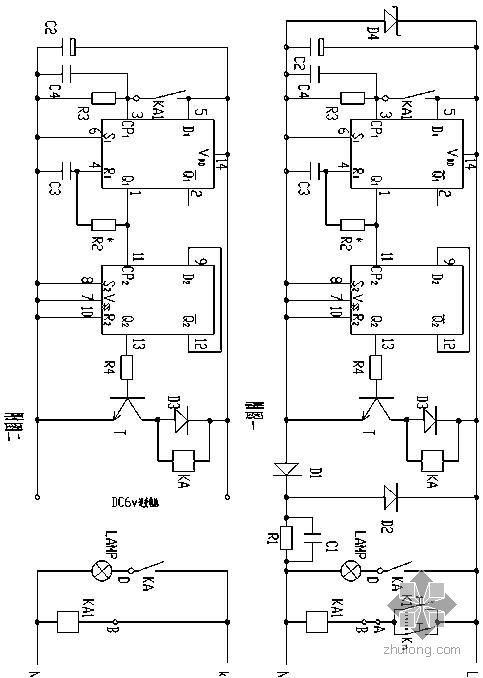 楼梯间建筑图资料下载-楼梯间照明绝妙控制图