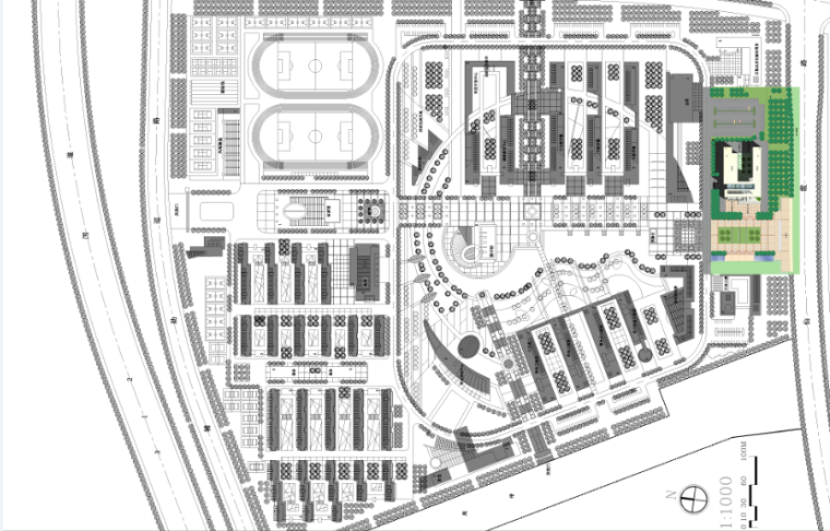 南京信息职业技术学院仙林校区单体建筑方案设计