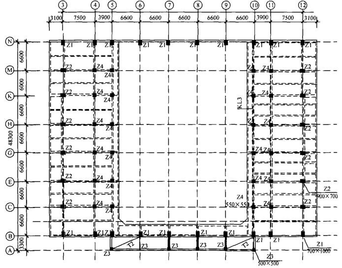 三明体育馆建筑结构资料下载-中型体育馆结构设计-李莉