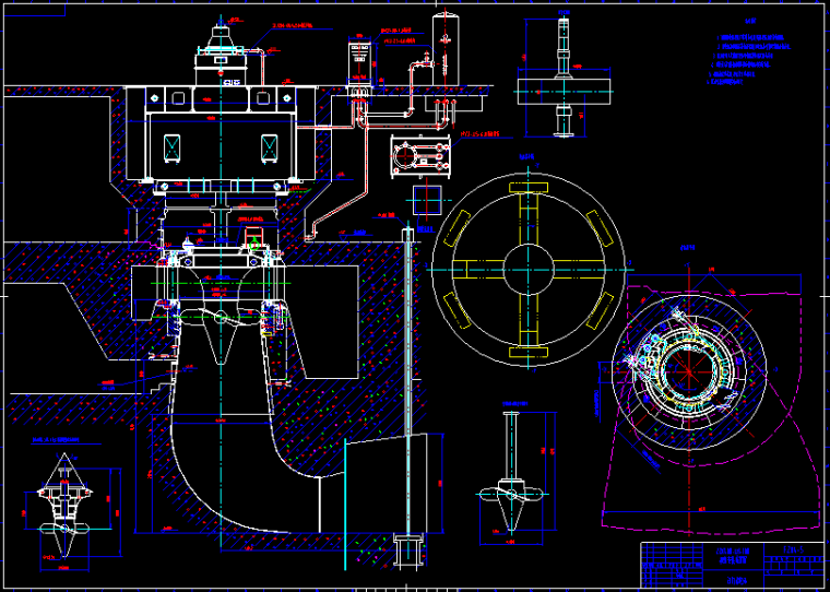 水电站金属结构安装工程施工图_3