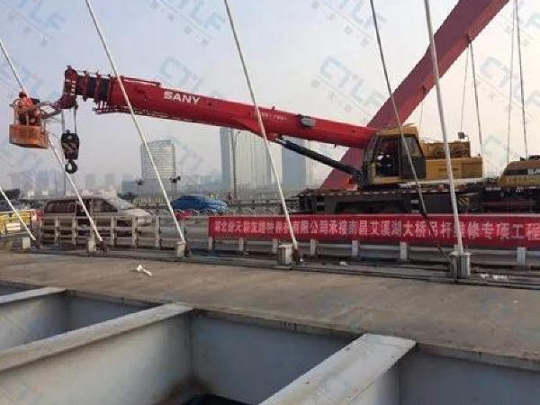 钢结构系杆拱桥施工预拱资料下载-简析混凝土系杆拱桥吊杆更换施工过程