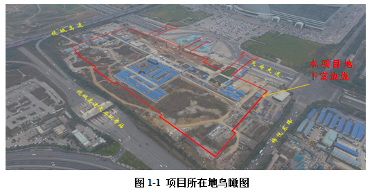 施工区域周边道路组织资料下载-锦城广场P+R地下停车场项目深基坑土石方开挖及支护施工组织设计