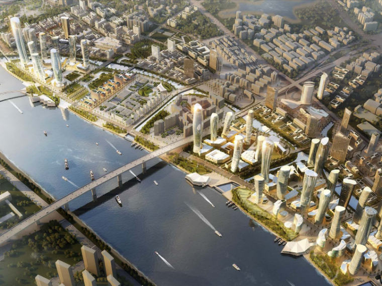 金融城规划文本资料下载-[广东]广州国际金融城城市景观规划设计